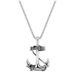Collar Acero Argyor-MRM  (AC)432091 Cadena con Ancla Enlazada