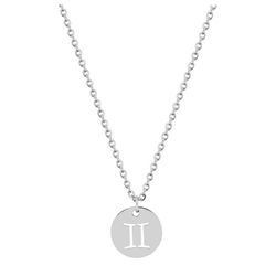 Collar Acero Argyor-MRM  (AC)432182 Cadena Con Colgante Zodíaco