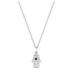 Collar Acero Argyor-MRM  (AC)432236 Cadena Con Mano Fátima