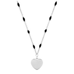 Argyor-MRM (AC)432245 Steel Necklace with Heart Pendant