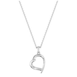Collar Acero Argyor-MRM  (AC)432257 Cadena Con Colgante Corazón