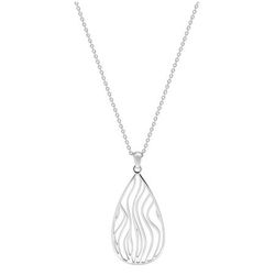 Collar Acero Argyor-MRM  (AC)432265 Cadena Con Colgante Hoja