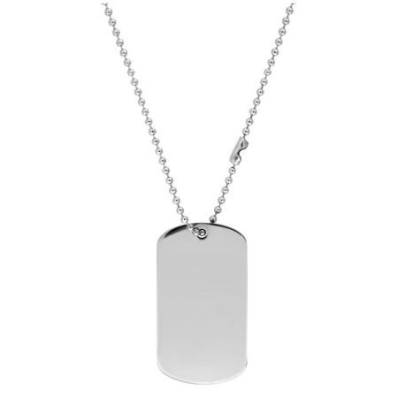 Collar Acero Argyor-MRM  (AC)432276 Cadena Con Placa