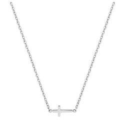 Collar Acero Argyor-MRM  (AC)432278 Cadena Con Cruz