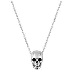 Collar Acero Argyor-MRM  (AC)432300 Cadena Con Colgante Calavera