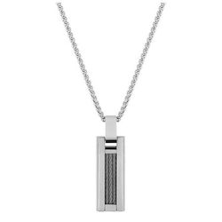 Collar Acero Argyor-MRM  (AC)432342 Cadena con Placa