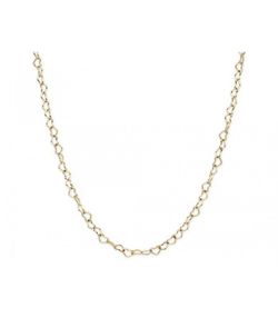 Colgante Acero Dorado 40+5cm Liska Mujer CH050CL-D Cadena Corazón