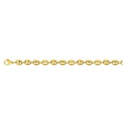 Collar Acero Dorado Argyor-MRM  (AC)431096C Eslabones