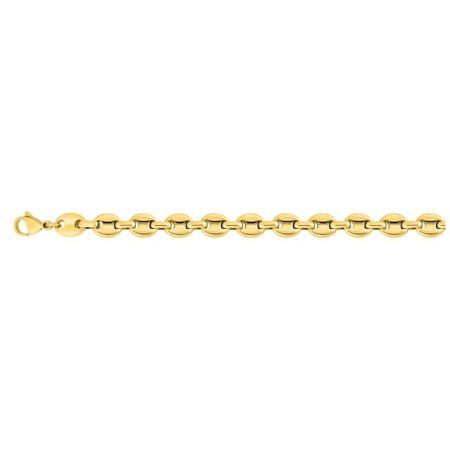 Collar Acero Dorado Argyor-MRM  (AC)431098C Eslabones