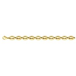 Collar Acero Dorado Argyor-MRM  (AC)431100C Eslabones