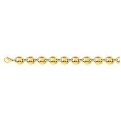 Collar Acero Dorado Argyor-MRM  (AC)431102C Eslabones