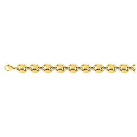 Collier à maillons en acier doré Argyor-MRM (AC)431102C