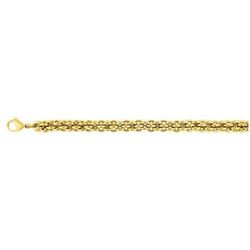 Collar Acero Dorado Argyor-MRM  (AC)431120C Eslabones