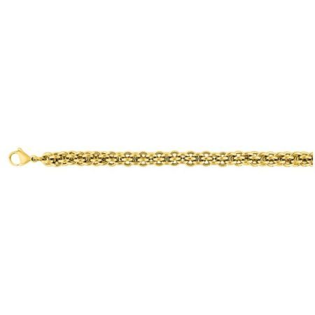 Collier à maillons en acier doré Argyor-MRM (AC)431120C