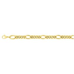Collar Acero Dorado Argyor-MRM  (AC)431224C Eslabones