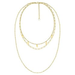 Collar Acero Dorado Argyor-MRM  (AC)432353 Cadena Múltiple