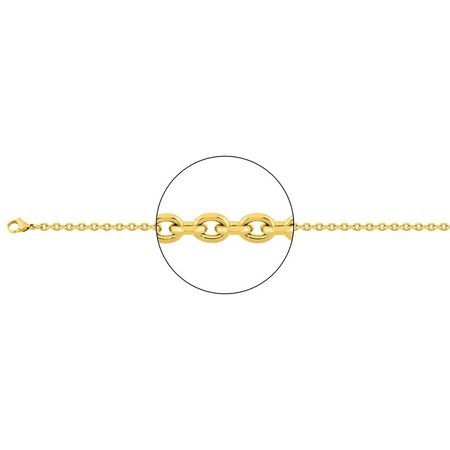 Colar Goumette Argyor-MRM (AC)431061C Goumette Links em Aço Dourado