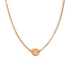 Collar Acero Dorado Mujer CAL0234DOY Letra Y