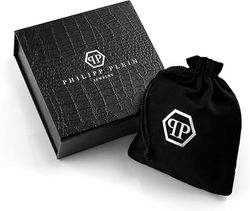 Collar Acero Dorado Mujer Philipp Plein PJ8EA06NU Perlas Calaveras-Tachuelas