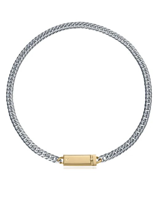 Collar Acero IP Bicolor Dorado Viceroy 15213C01000 Lingote Dorado