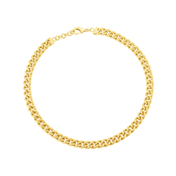 Collar Acero IP Dorado Police PEAGN0032302 Eslabones Pulidos