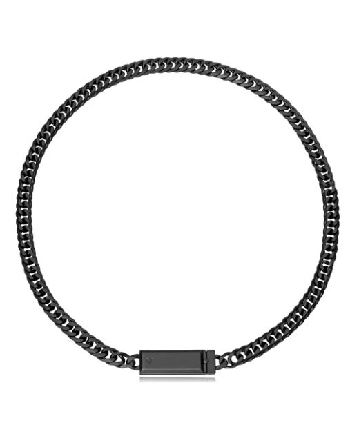 Collar Acero IP Negro Viceroy 15213C01010 Lingote Negro