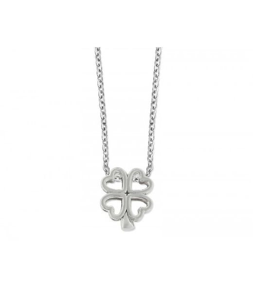 Pendentif trèfle en acier allié LM10CD pour femme Liska