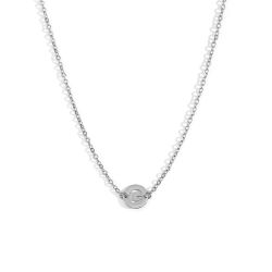 Collar Acero Mujer CAL0234RHG Letra G