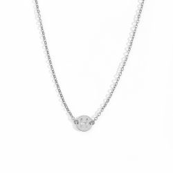 Collar Acero Mujer CAL0234RHH Letra H