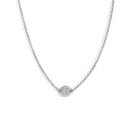 Collar Acero Mujer CAL0234RHK Letra K