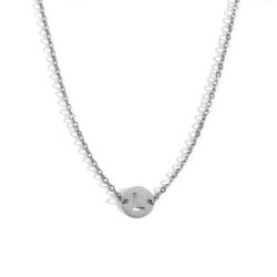 Collar Acero Mujer CAL0234RHL Letra L
