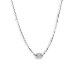Collar Acero Mujer CAL0234RHN Letra N