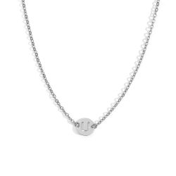 Collar Acero Mujer CAL0234RHU Letra U