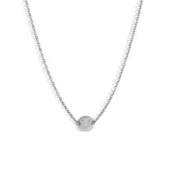 Collar Acero Mujer CAL0234RHV Letra V