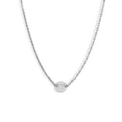 Collar Acero Mujer CAL0234RHW Letra W