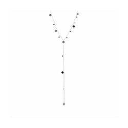 Collar Acero Mujer N27202 Círculos En Brillo 40+5cm