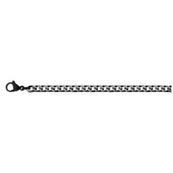 Collar Acero Negro Argyor-MRM  (AC)431233C Eslabones