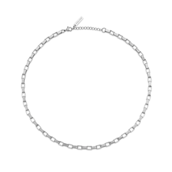 Collar Acero Police PEAGN0041801 Eslabones En Brillo