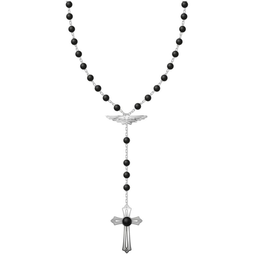 Collar Acero Police PEAGN0085602 Cruz En Brillo