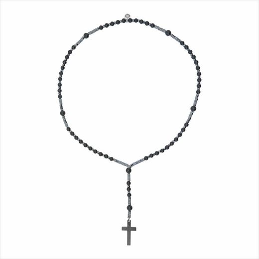 Collar Acer Sovrani 60+10cm AV0249 Rosari Negre