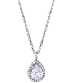 Collar Acero Viceroy Mujer 15270C01000 Gota C. Circonitas
