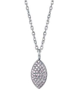 Collar Acero Viceroy Mujer 15272C01000 Óvalo Alargado C. Circonitas