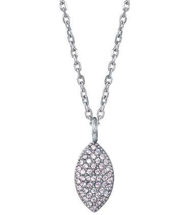 Collar Acero Viceroy Mujer 15272C01000 Óvalo Alargado C. Circonitas