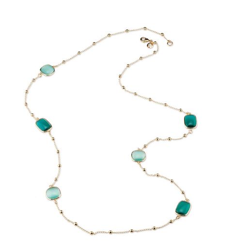 Collar Bronze 100cm Sovrani J7912 Colette Daurat Ull De Gat Verd