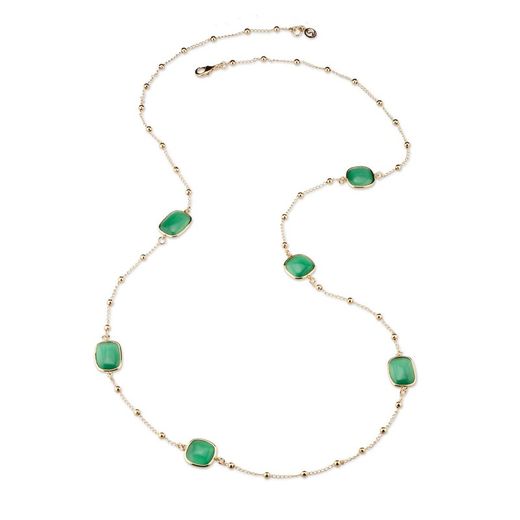 Collar Bronze 100cm Sovrani J7944 Regine Daurat Ull De Gat Verd
