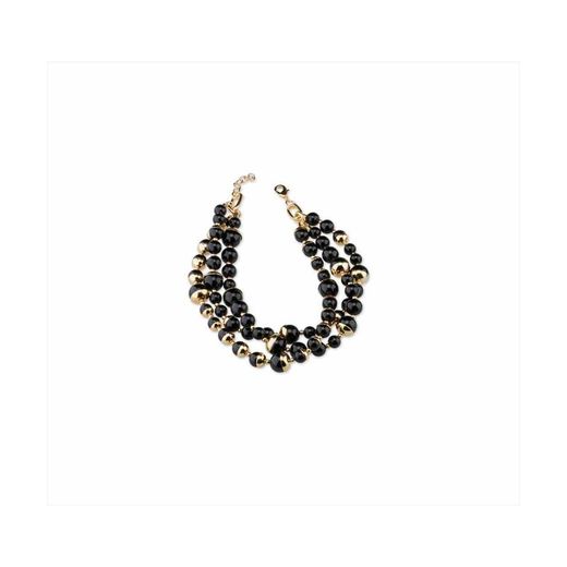 Collar Bronze 40+3cm Sovrani J7410 Daurat Agata Negra