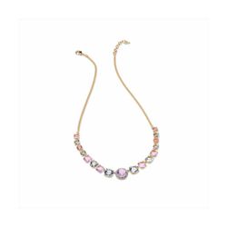 Collar Bronce 42+3cm Sovrani J9606 Dorado Zafiros Violeta Latón