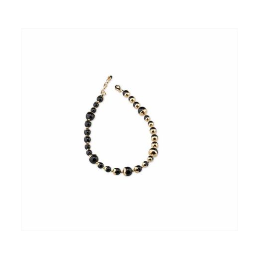 Collar Bronze 45+3cm Sovrani J7413 Daurat Agata Negra