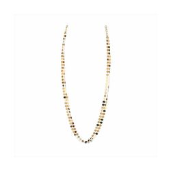 Collar Bronce 80+3cm Sovrani J6635 2 Filas Doradas Latón