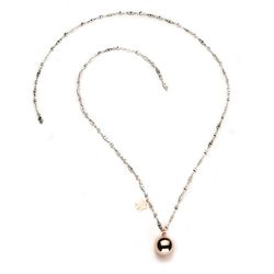 Collar Bronce 90cm Sovrani J4031 Llamador De Angeles Rose